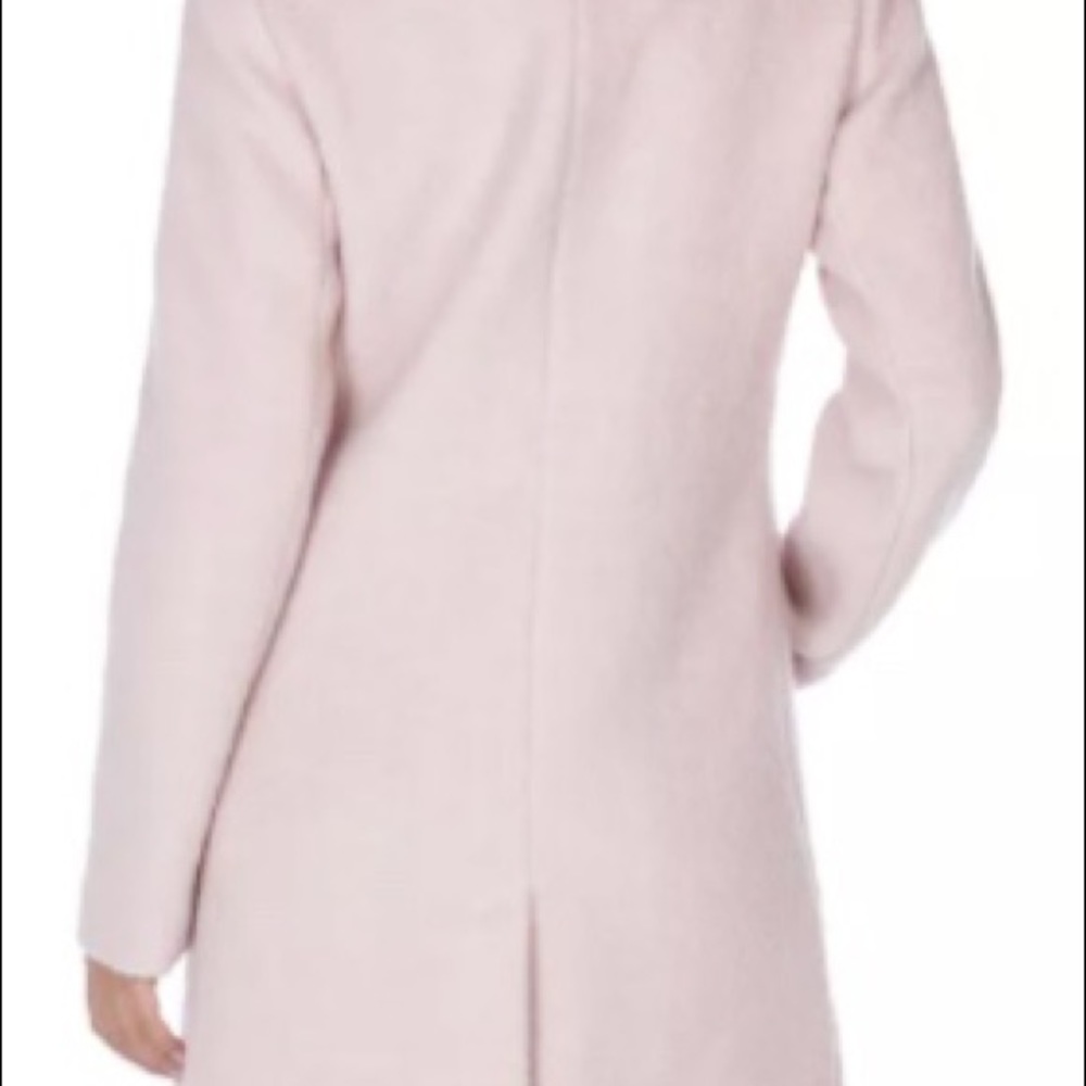 NWT Blush faux fur elegant INC coat - Picture 3 of 3